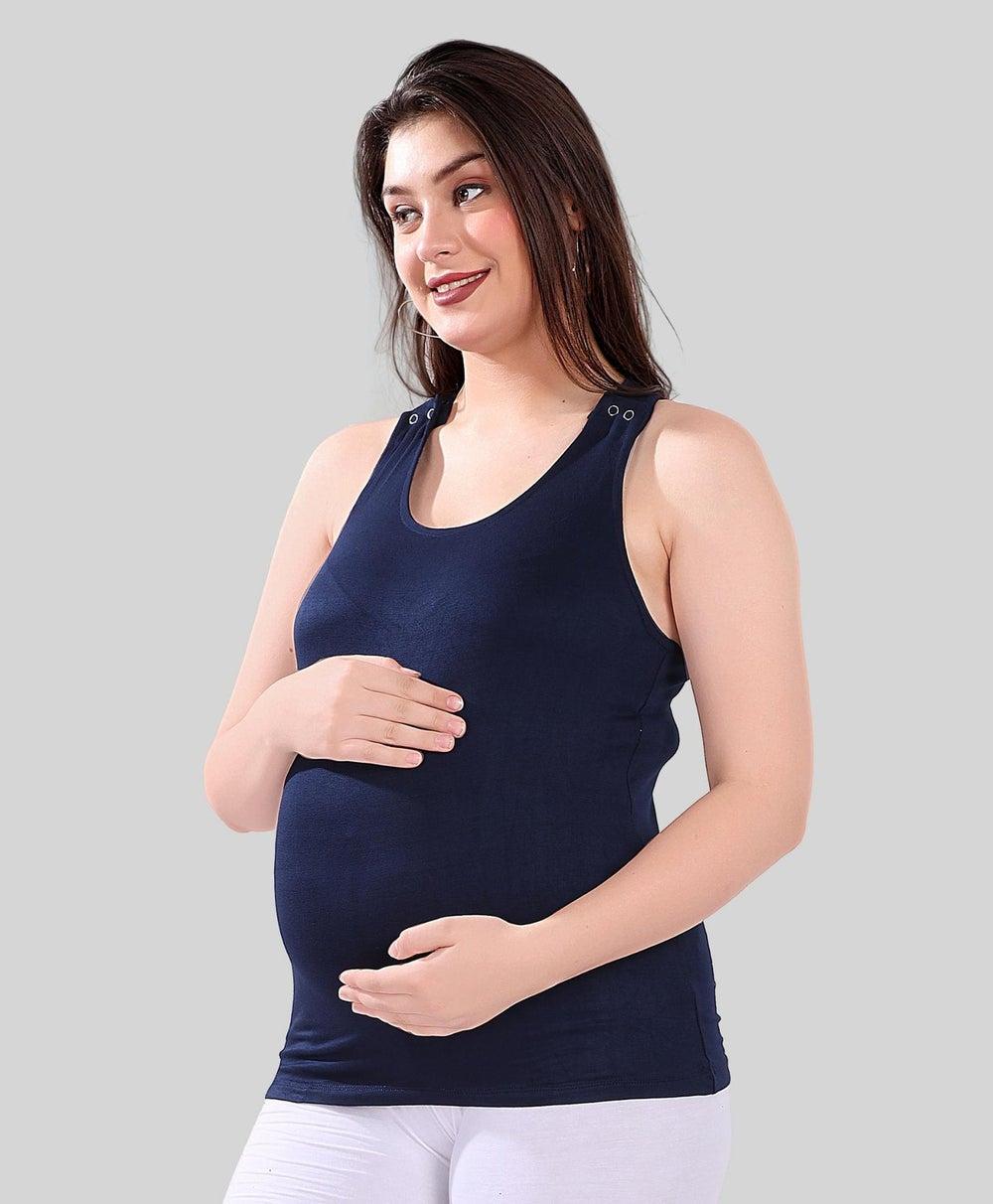 Soft Maternity Nursing Tank Tops Pack of 2 - Image 1