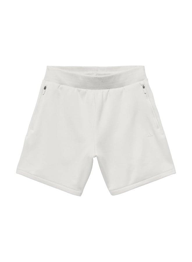 adidas Doubleknit Basketball Shorts with Zip Pockets - Image 1