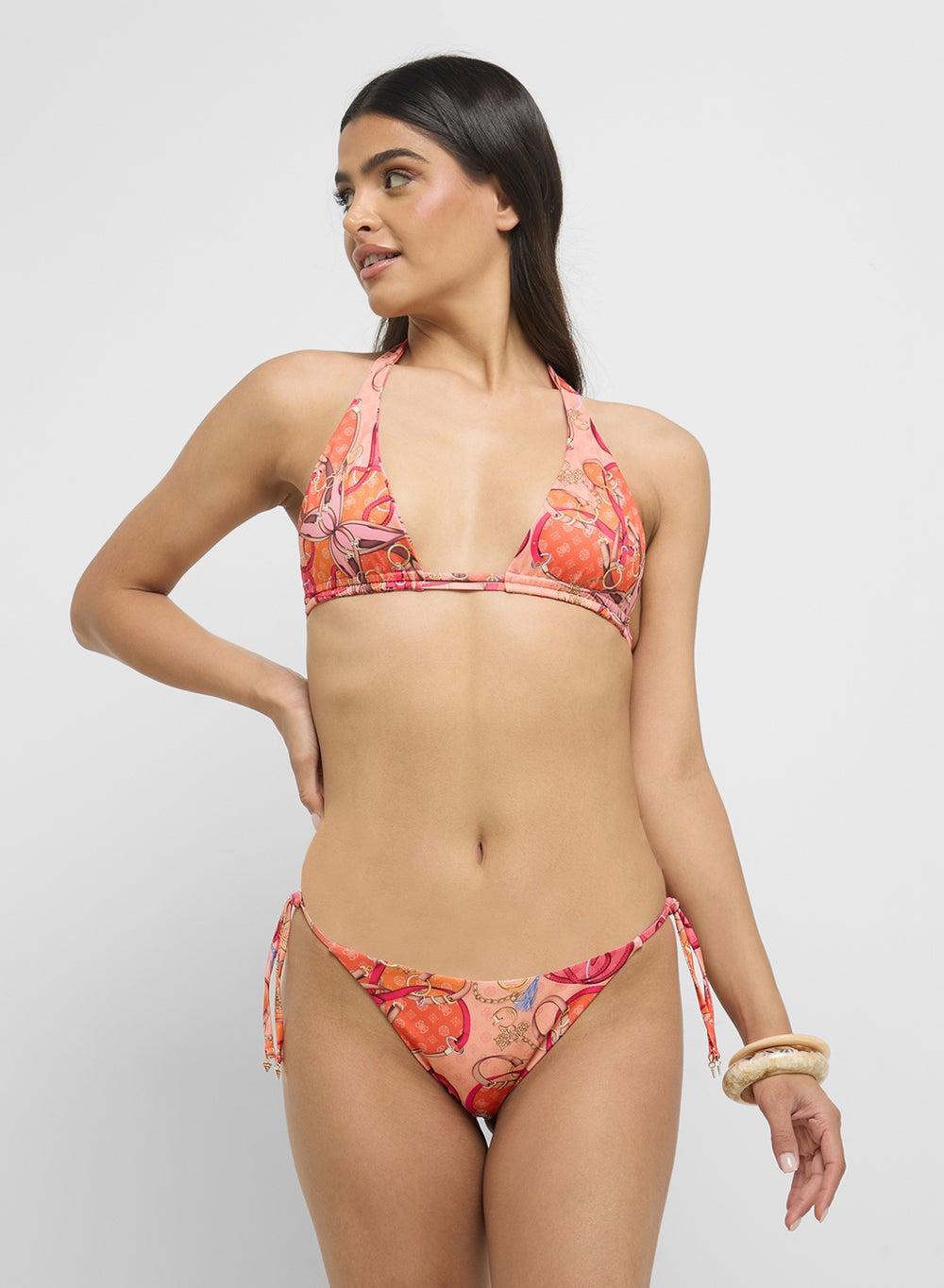 GUESS Printed High Leg String Brief E5Go15Kcr12 - Image 1