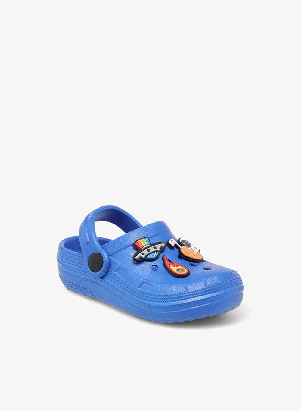 B979160 Space Accent Boys Clogs with Backstrap - Image 1