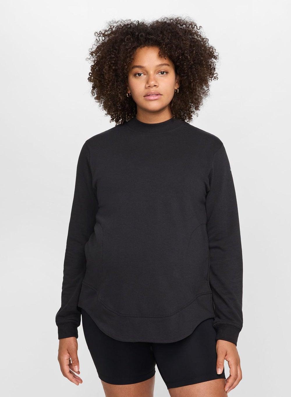 Nike Maternity One Pro Fleece Hoodie FZ0452 010 - Image 1