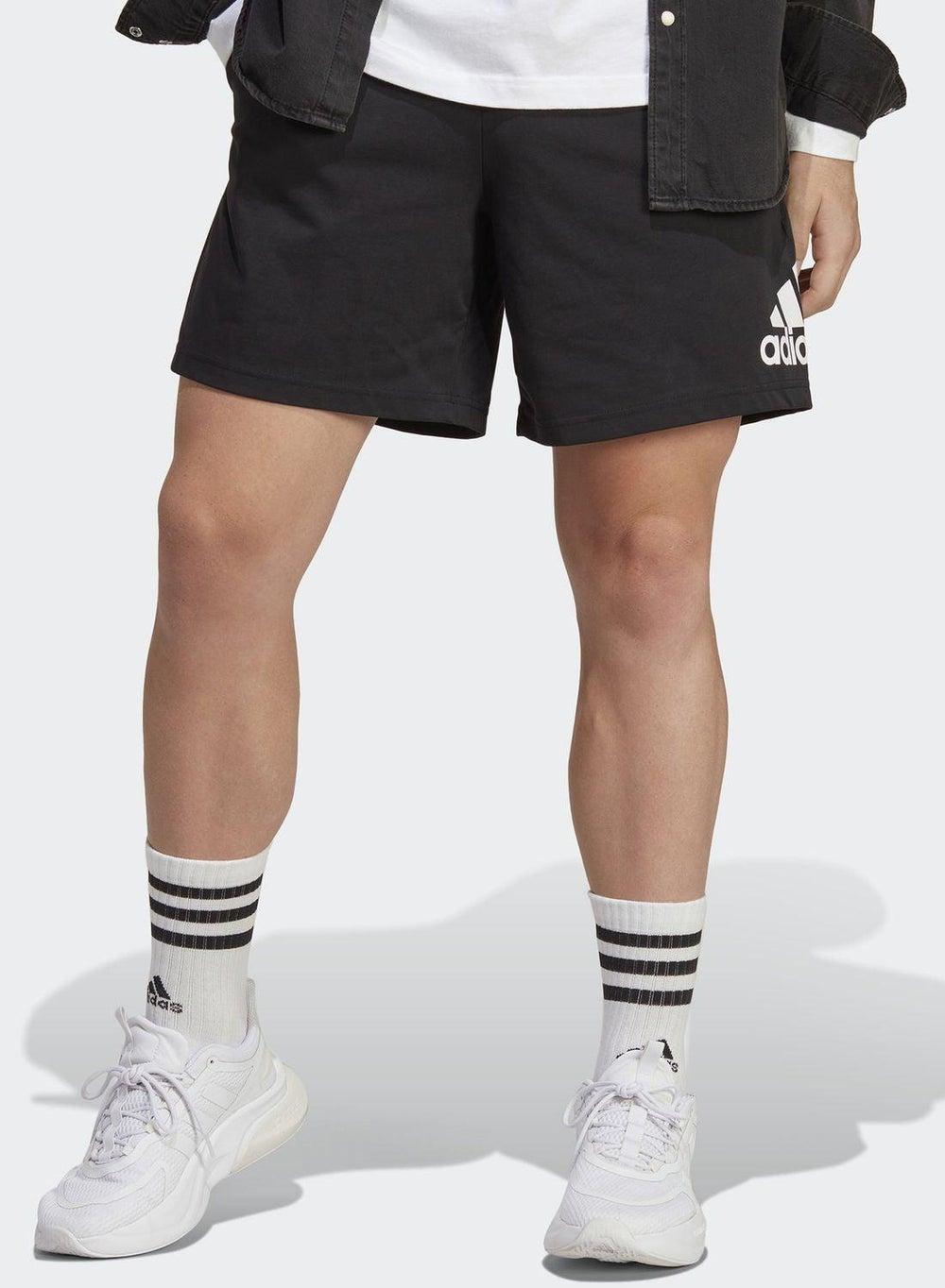 adidas Essentials Logo Shorts Black Aeroready - Image 1