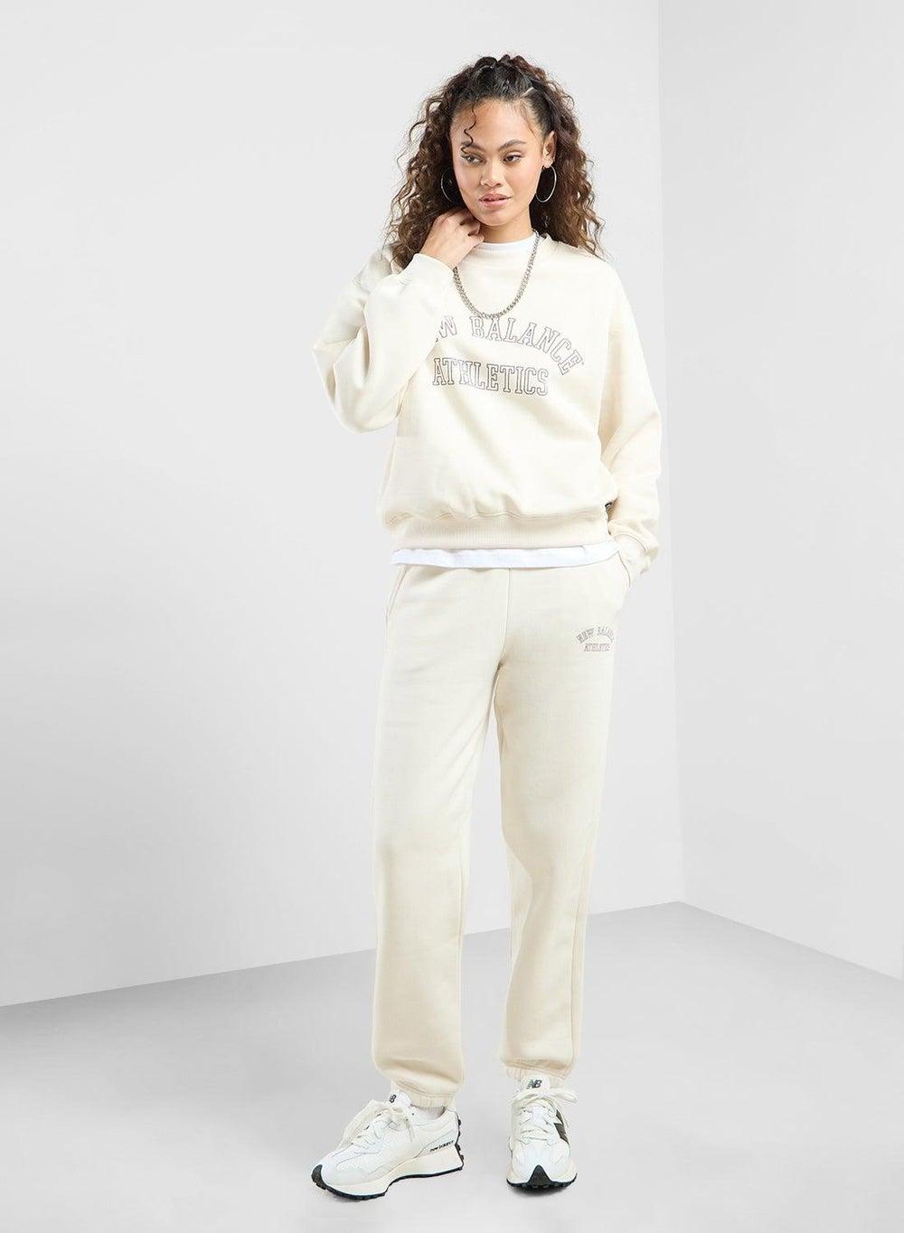 Beige Seasonal Graphic Sweatpant Wp43500Lin - Image 1