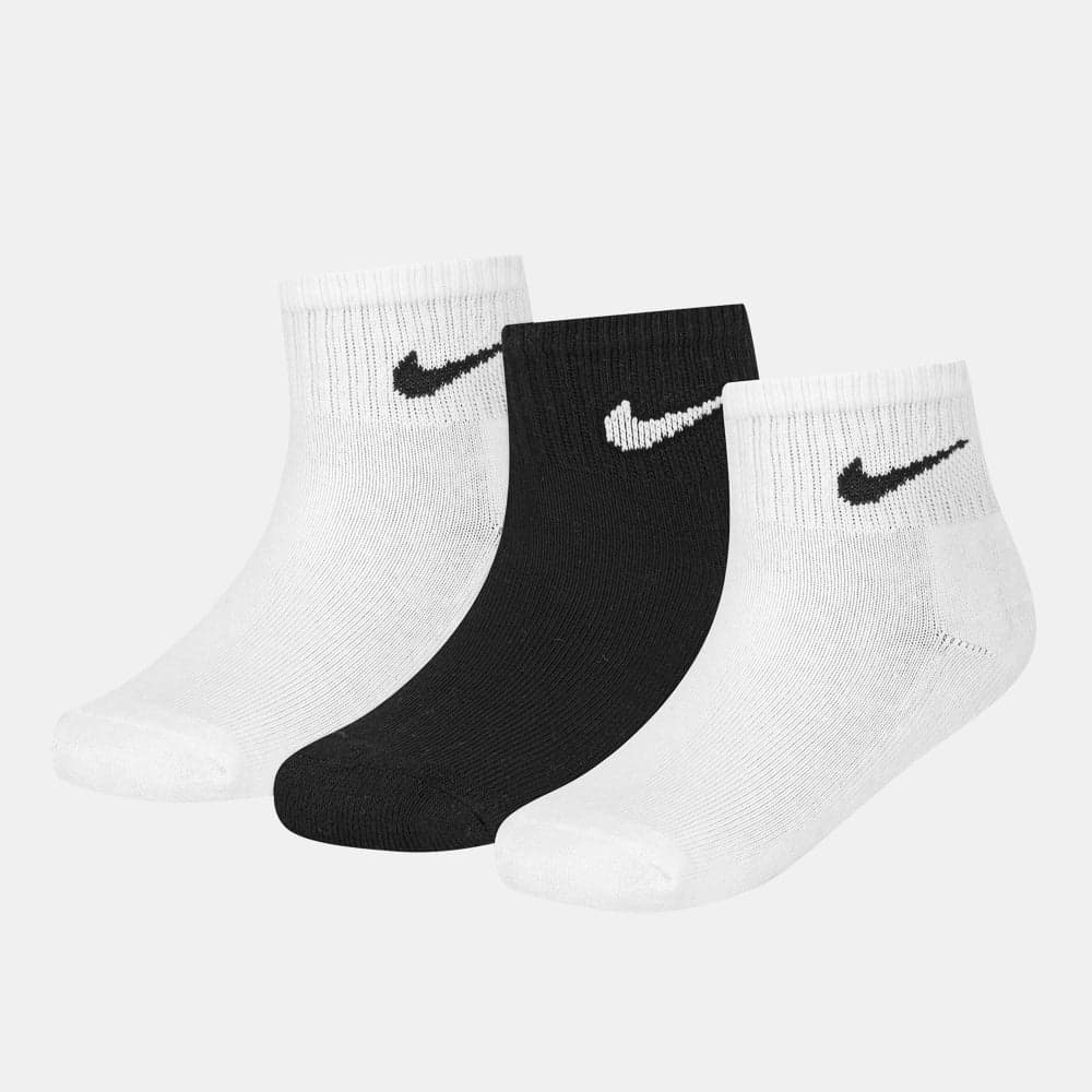 Nike Kids Gripper Ankle Socks 3 Pack Black - Image 1