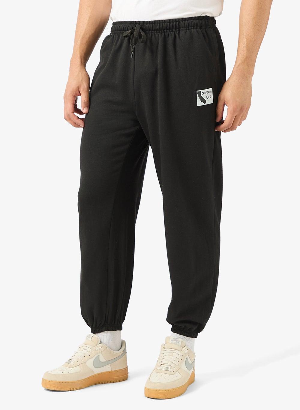 Adnjg237 Black Oversized Joggers – Premium Casual Fit - Image 1
