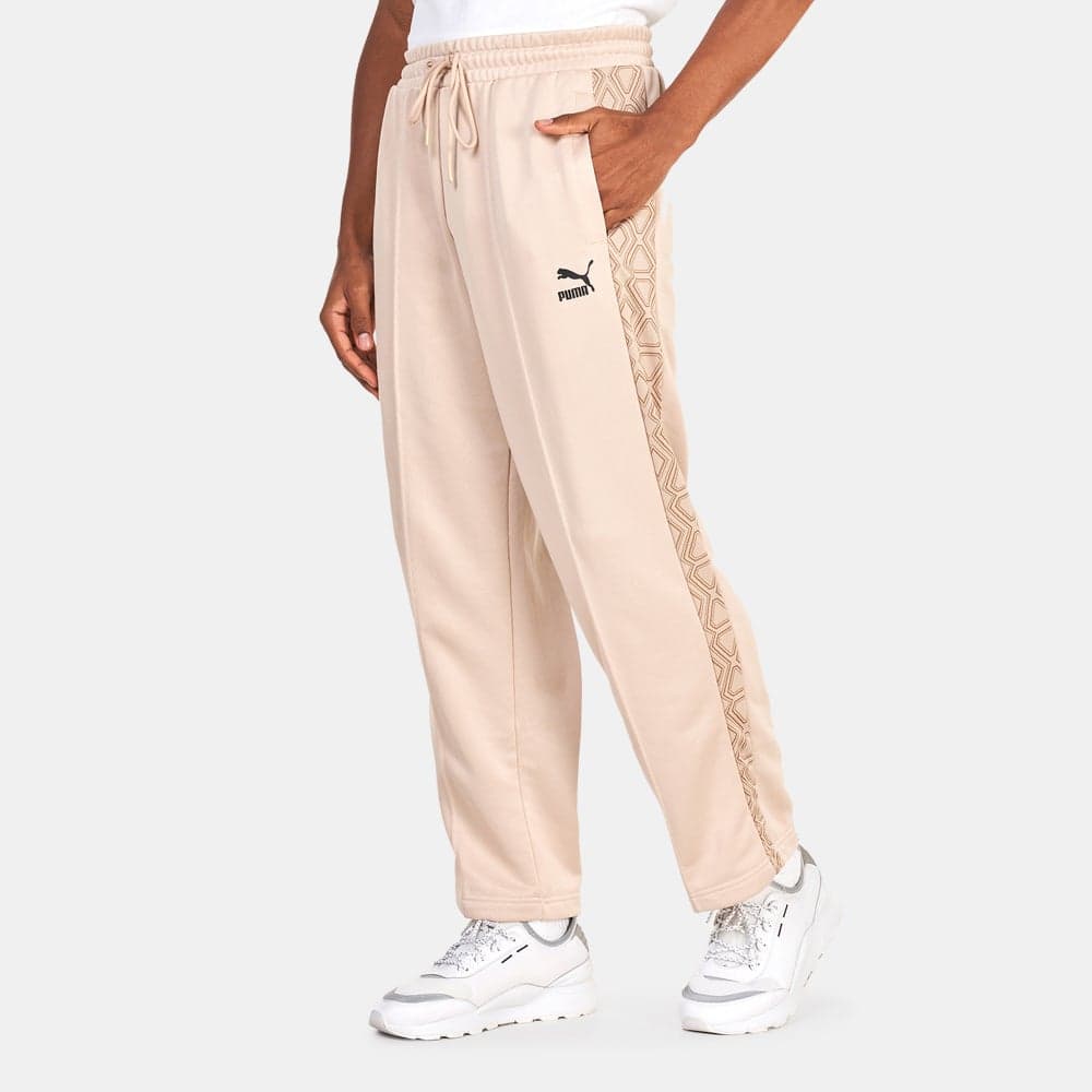 Men’s T7 TREND 7ETTER Brown Track Pants - Image 1