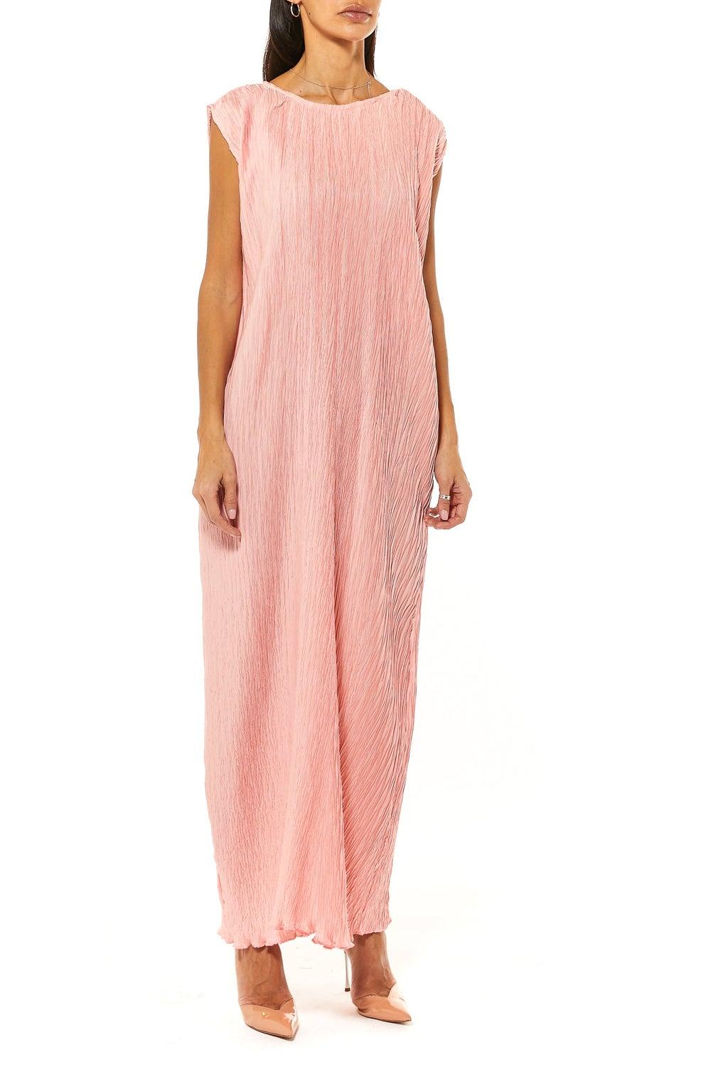 Crushed Harir Maqsood Multicolor Maxi Dress - Image 1