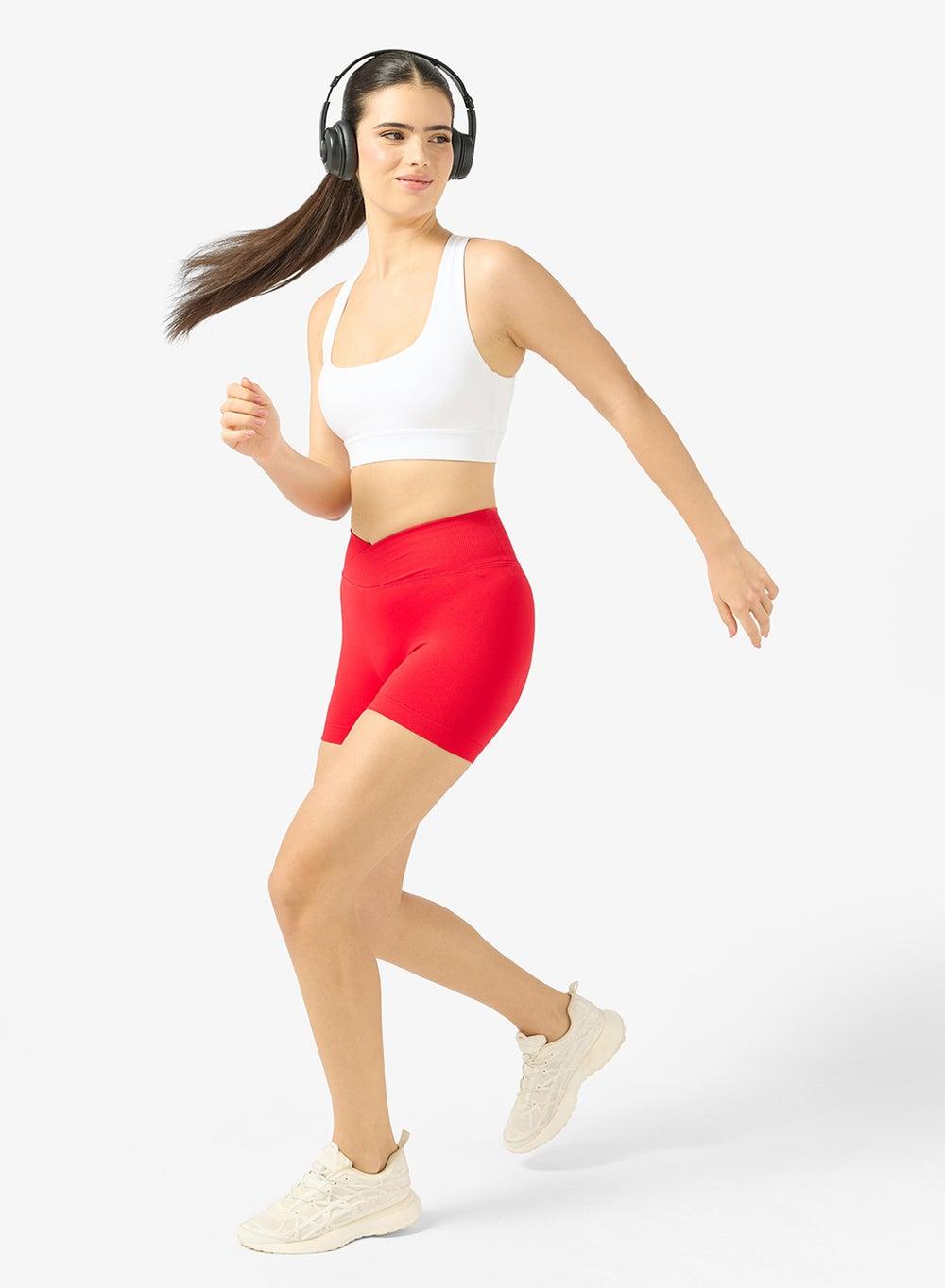 Seamless High-Rise Training Shorts Y250708004 - Image 1