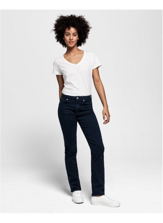 GANT Slim Fit Twill Jeans – Dark Stretch Denim - Image 1