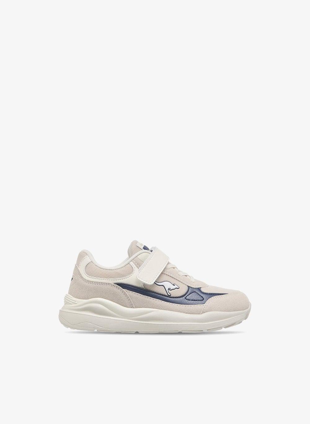Girls’ Beige Logo Sports Sneakers CK24537BP Easy Closure - Image 1