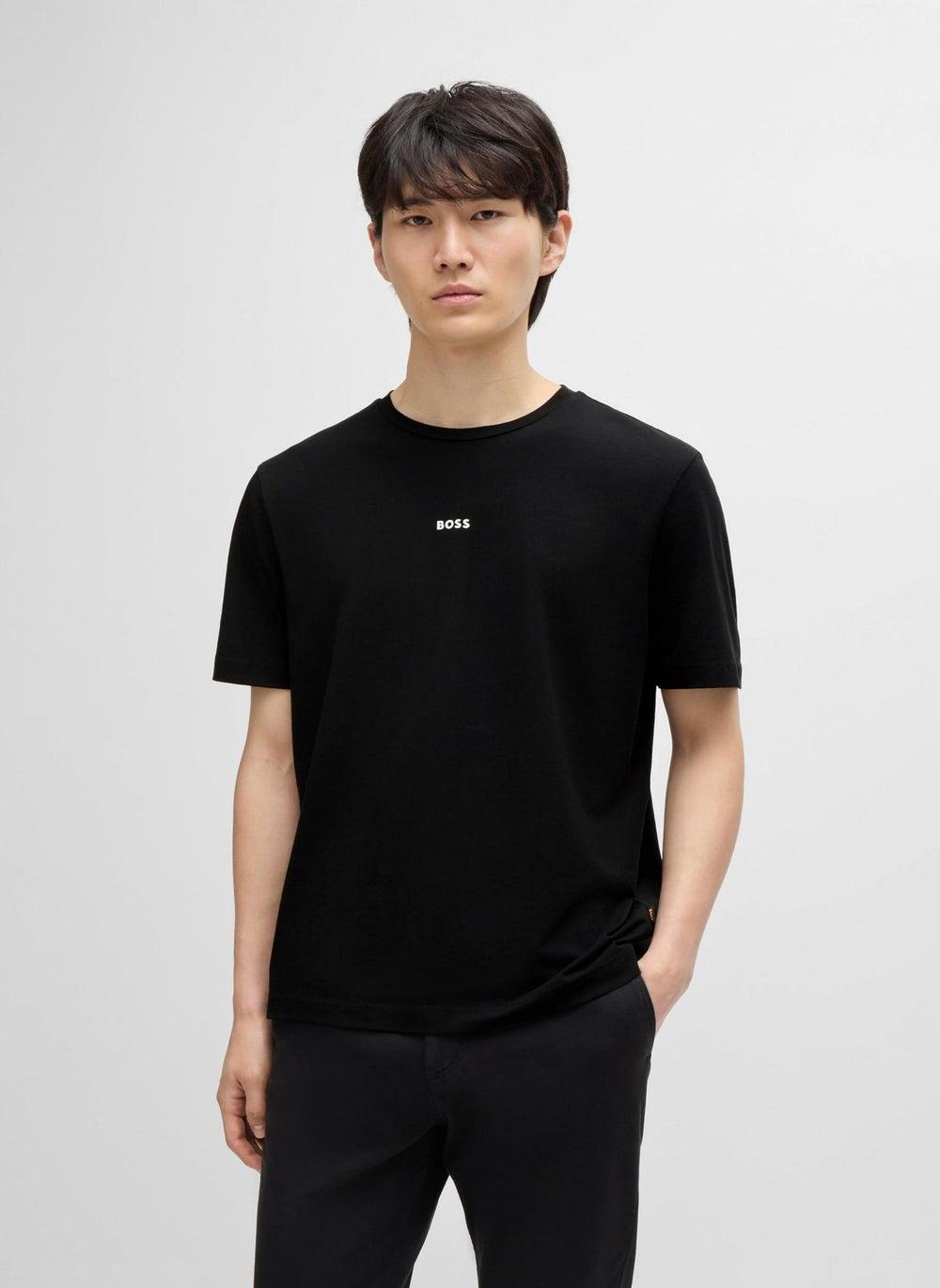 BOSS Stretch-Cotton Logo T-Shirt 50473278001 - Image 1