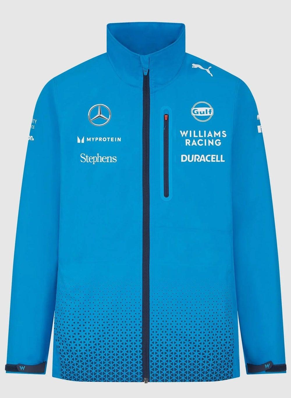 Williams Racing RP Blue Rain Jacket - Image 1