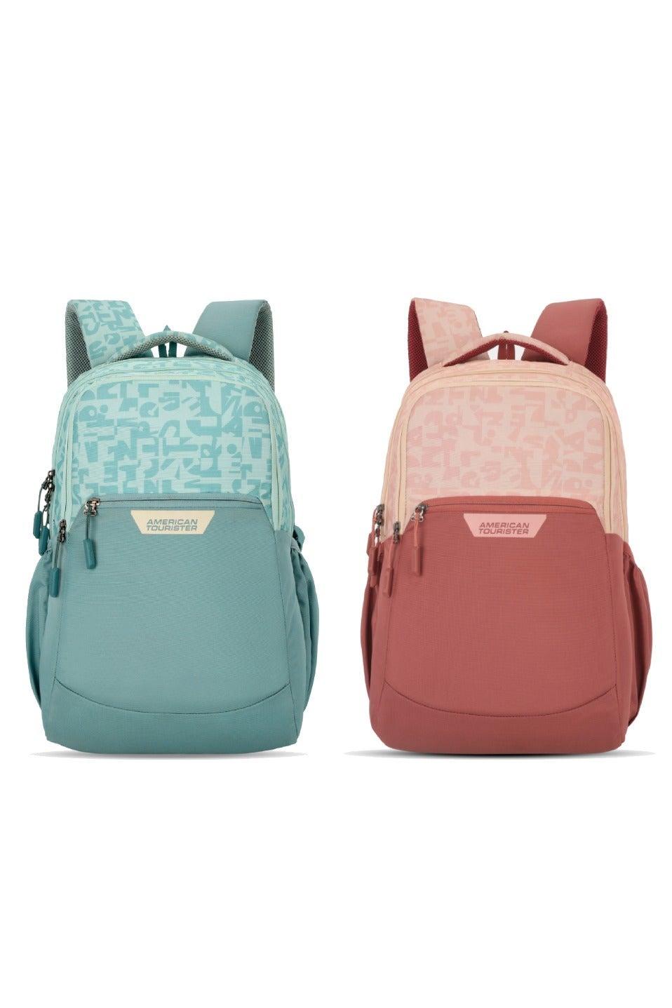 Alden 15.6" Laptop Backpack 32L Aqua Pink Ergonomic - Image 1