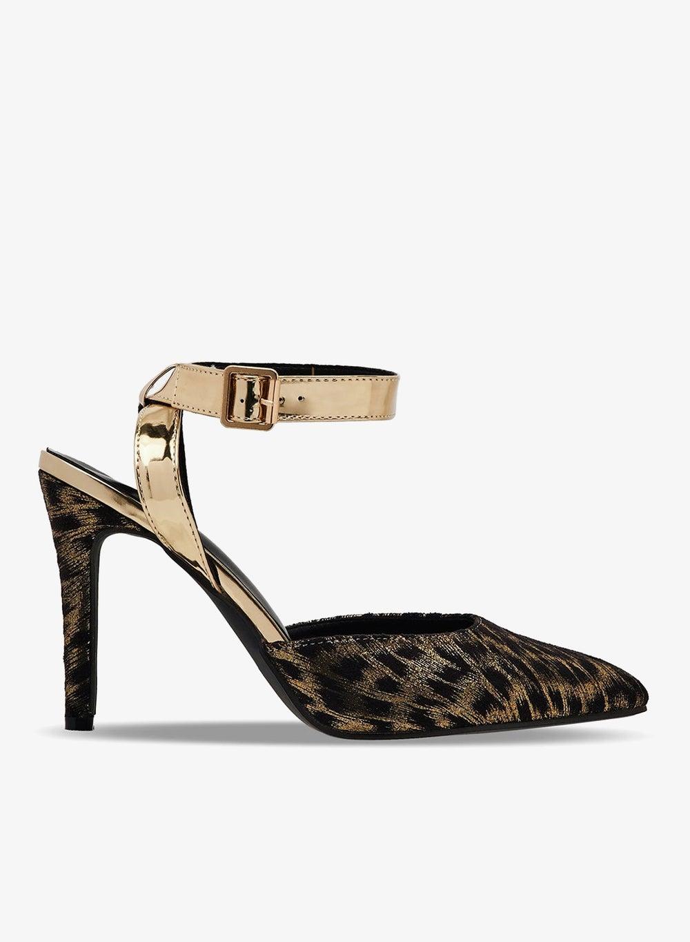 Leopard Print High Heeled Pump for Women - Image 1