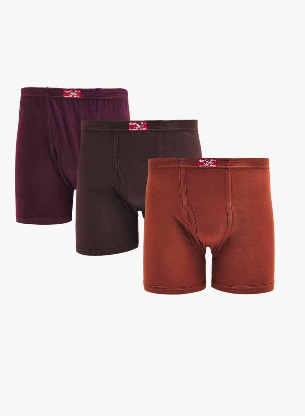Rupa RJALT013 Premium Solid Boxer 3-Pack - Image 1