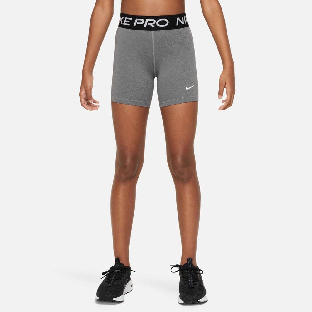 Nike Kids’ Pro Training Shorts Grey - Image 1