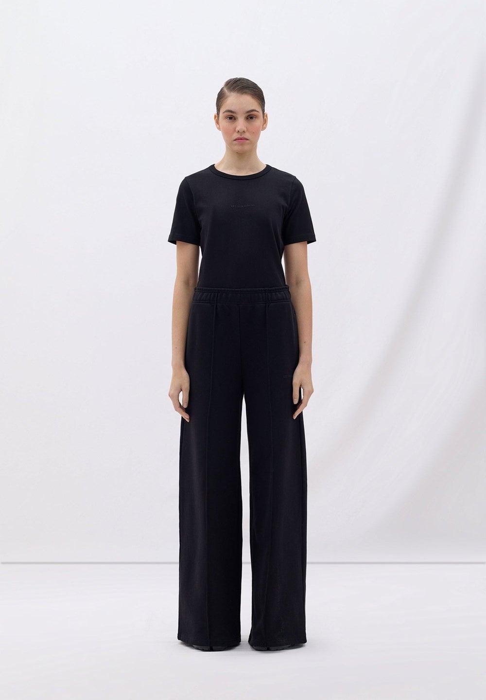 Les Benjamins 403 Wide-Leg Cotton Sweatpants - Image 1