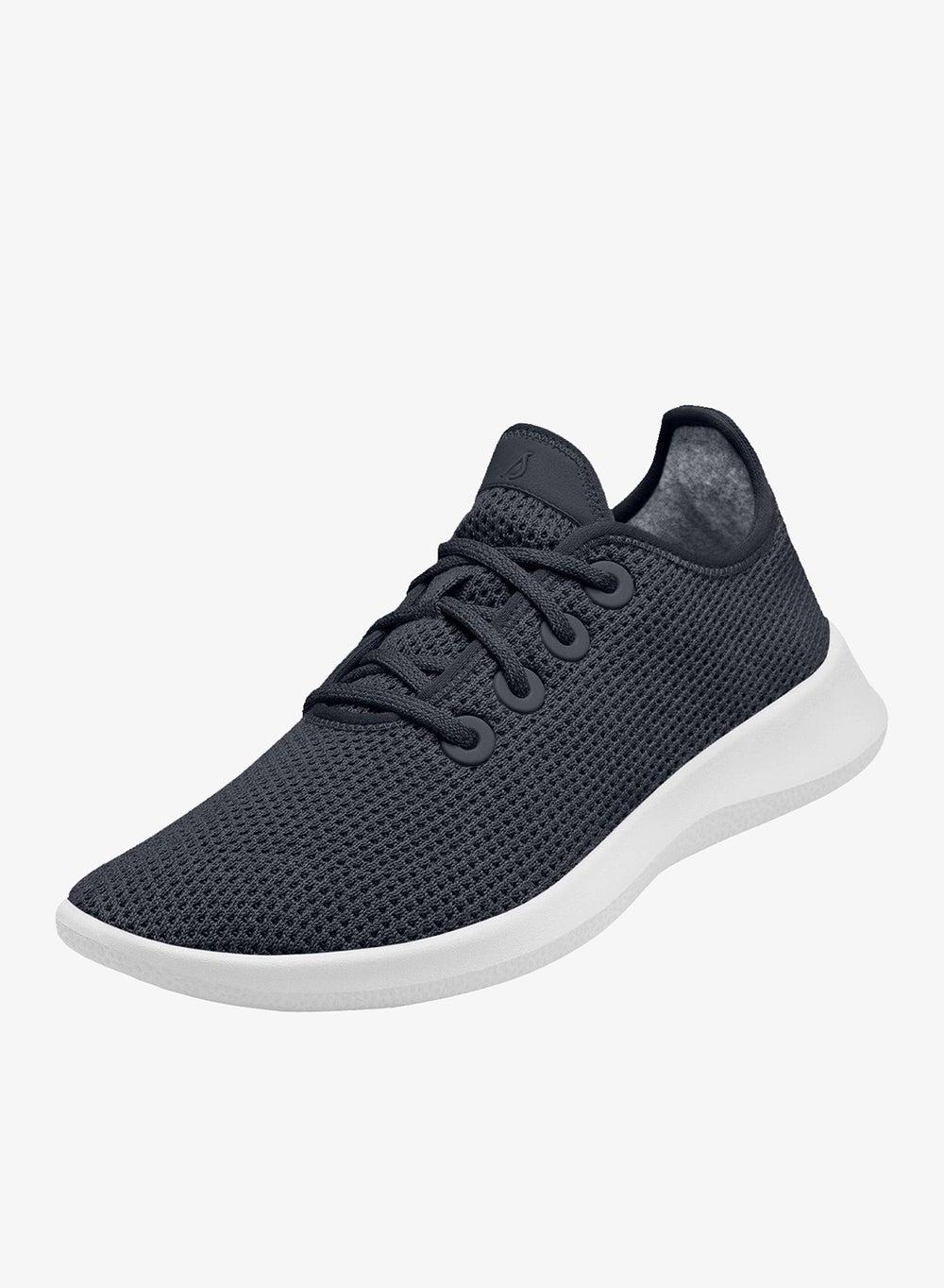 Men’s Tree Runners Navy Night White Sole Sneakers - Image 1
