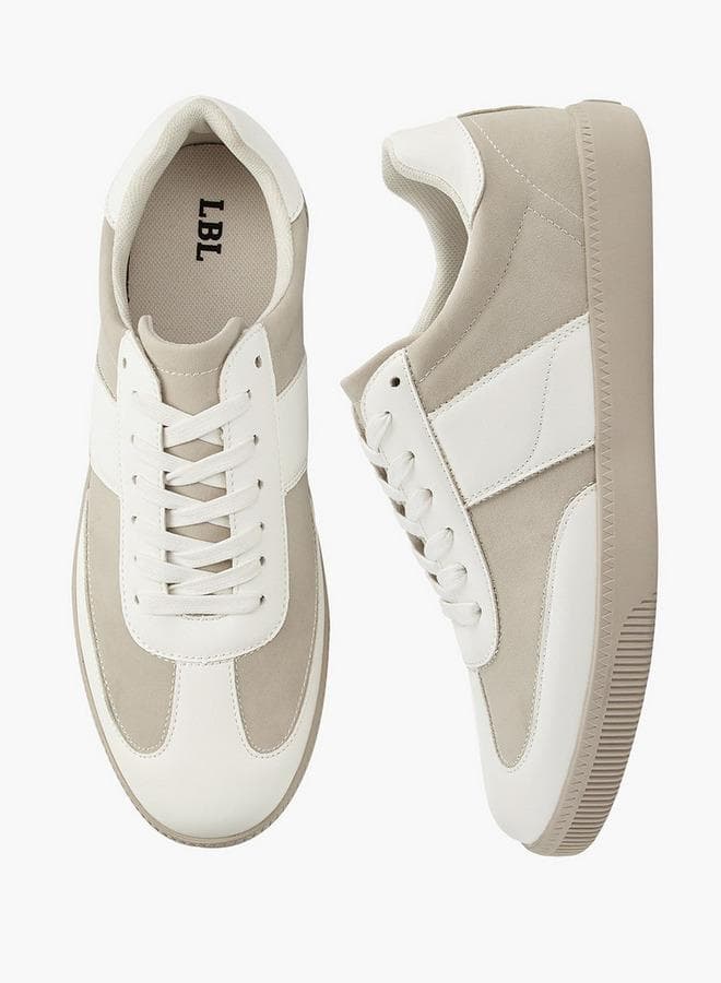9 2860Rc Premium White Lace-Up Sneakers - Image 1