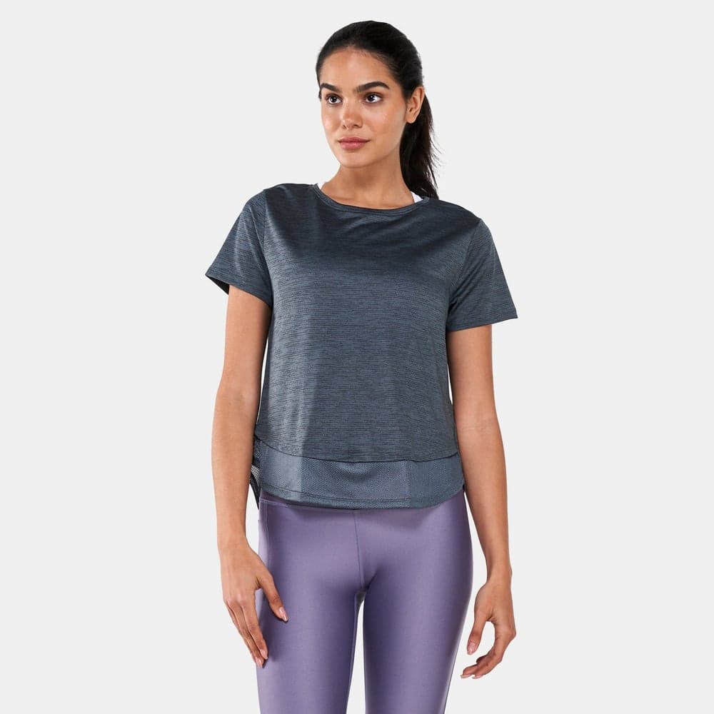 UA Tech™ Vent Women's Training T-Shirt Black - Image 1