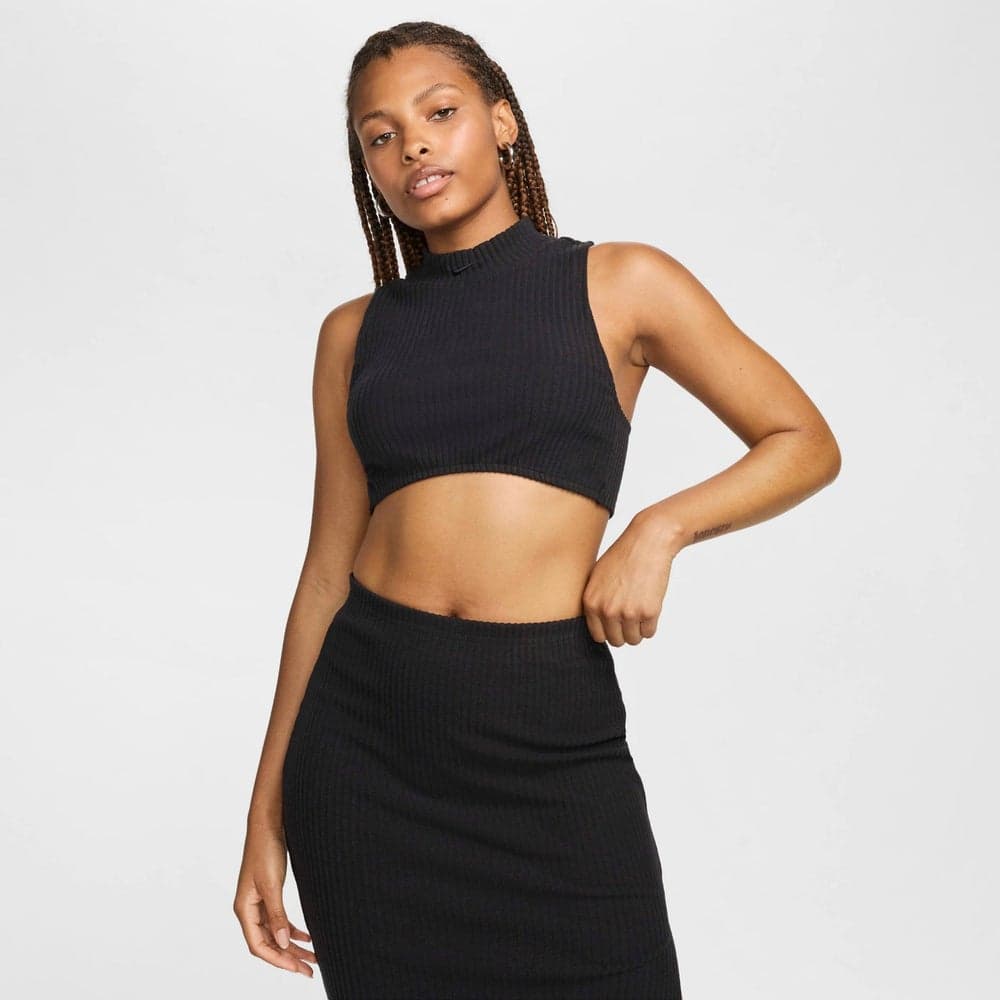 Women's Chill Crop Top – Ribbed Luxury Tank - Image 1