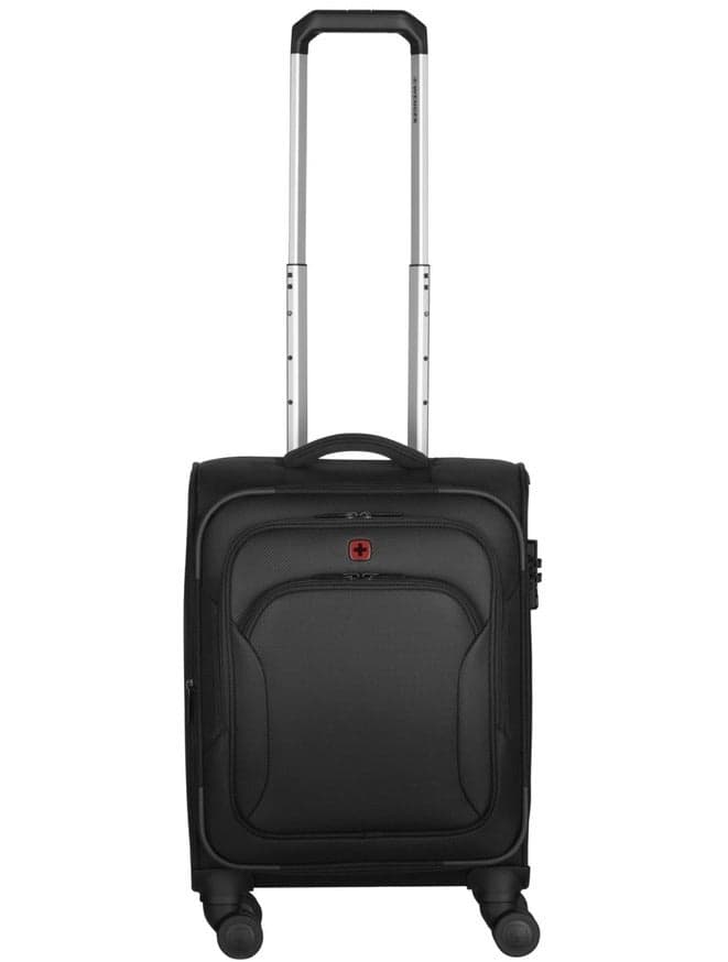 Vibrave 46cm Expandable Cabin Trolley Anthra - Image 1