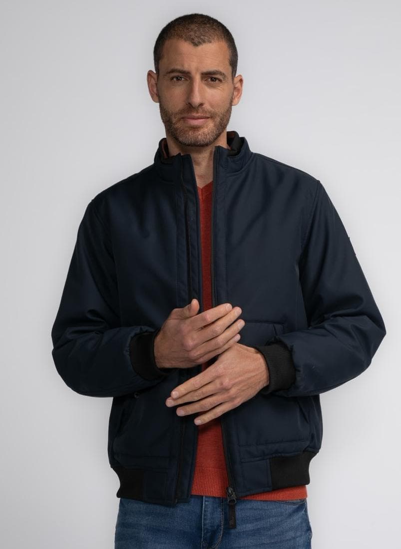 Men’s Sky Captain Padded Teddy Jacket Classic Fit - Image 1