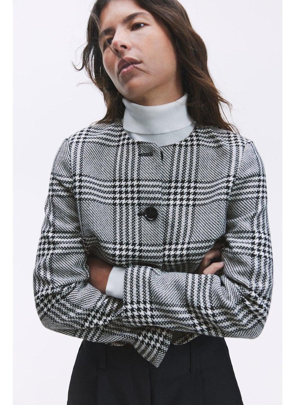 White Light Tailored Short Jacket - Image 1