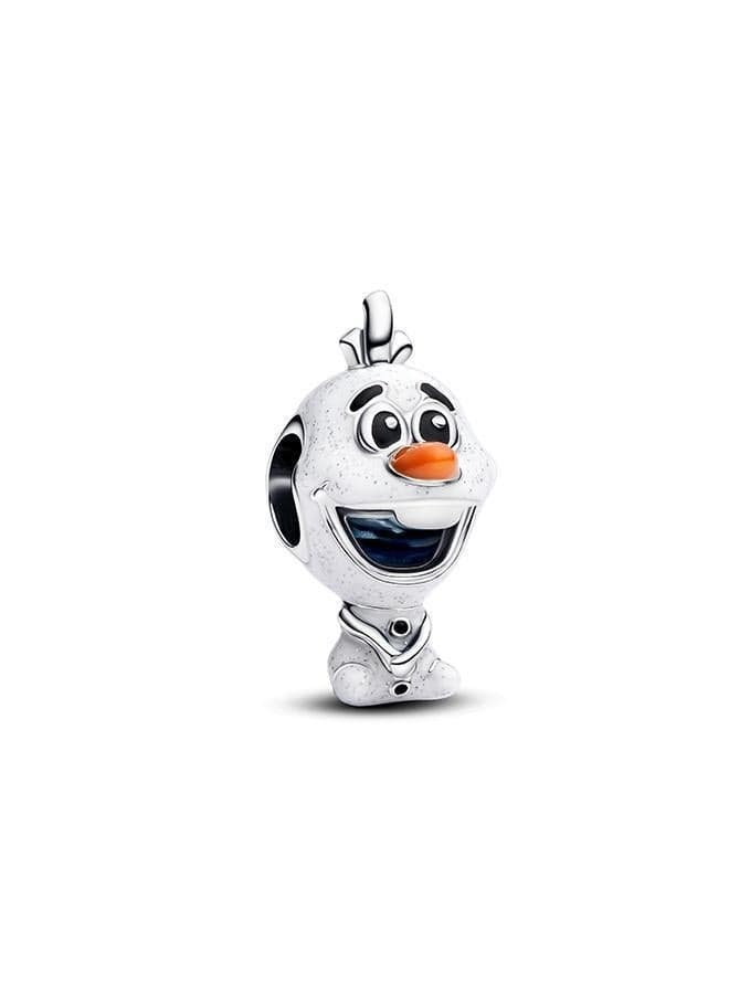 Disney Frozen Olaf Sterling Silver Charm - Image 1