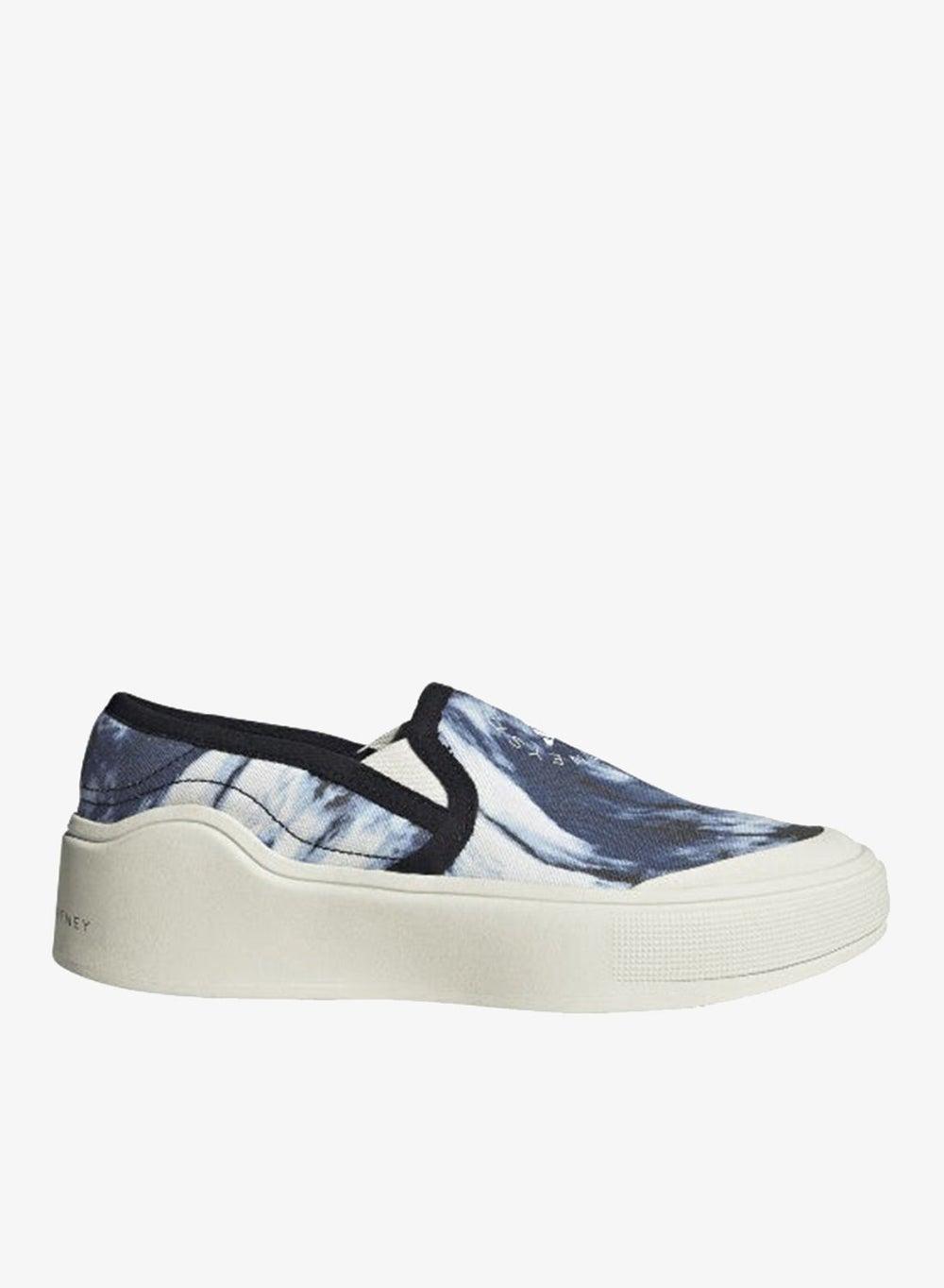 adidas by Stella McCartney Court Slip-On Platform Sneakers - Image 1