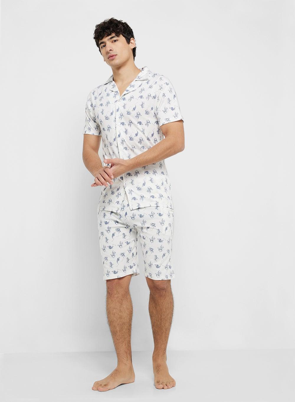 All Over Prints Shorts Trsnw030 Blanc De Blanc - Image 1