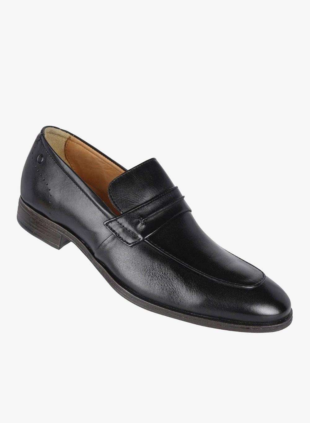 Democrata 032-109 Madison HI-Soft Black Leather Slip-On - Image 1