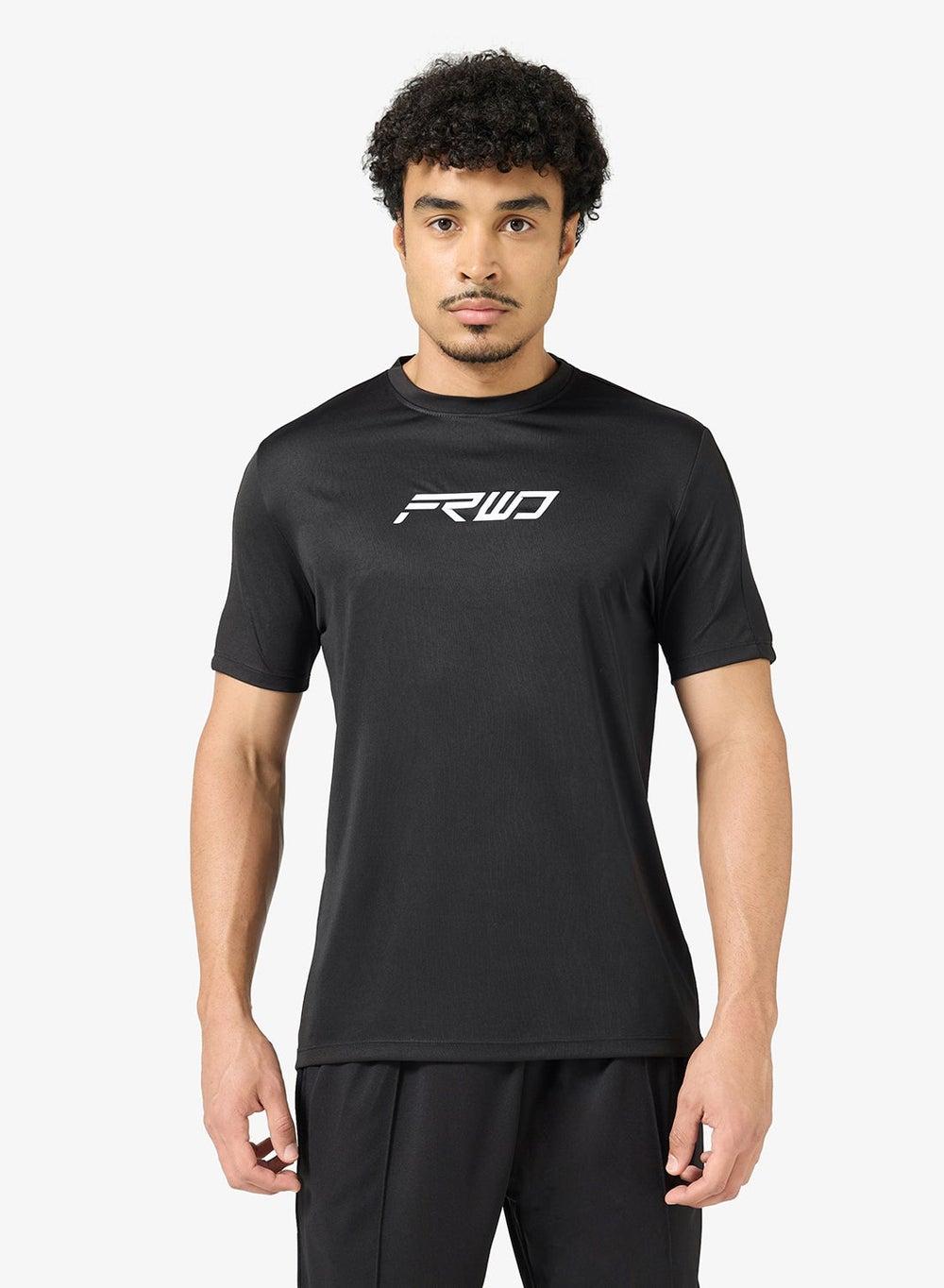 Black Training Activewear T-Shirt Zopts335 - Image 1