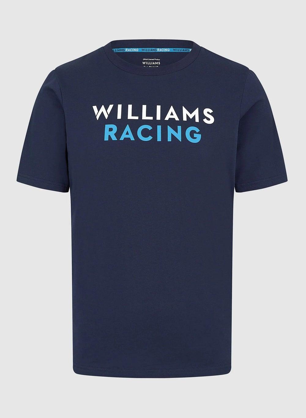 Williams Racing FW Kids Logo Navy Tee - Image 1