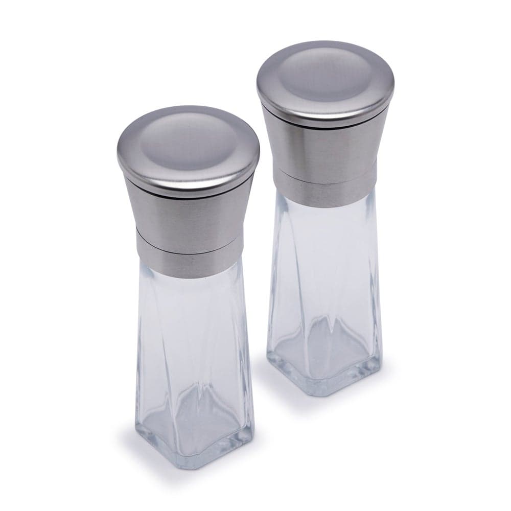 Belmont Soda Lime Glass Grinder Jar Set of 2 - Image 1