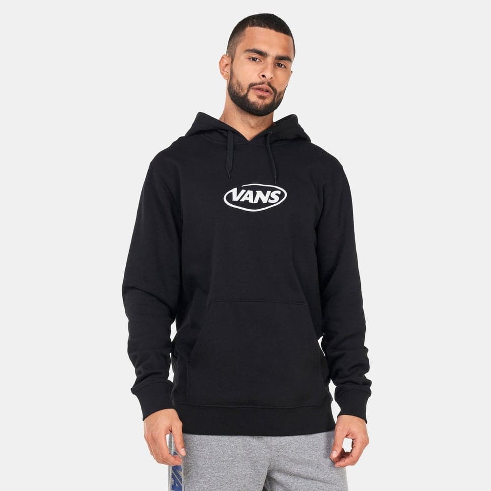 Men’s Hi Def Commercial Black Pullover Hoodie - Image 1