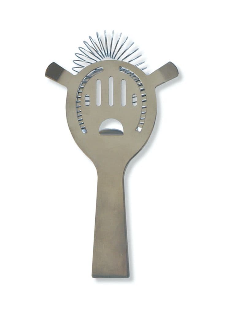 Silver Cocktail Strainer for Smooth, Refined Pouring - Image 1