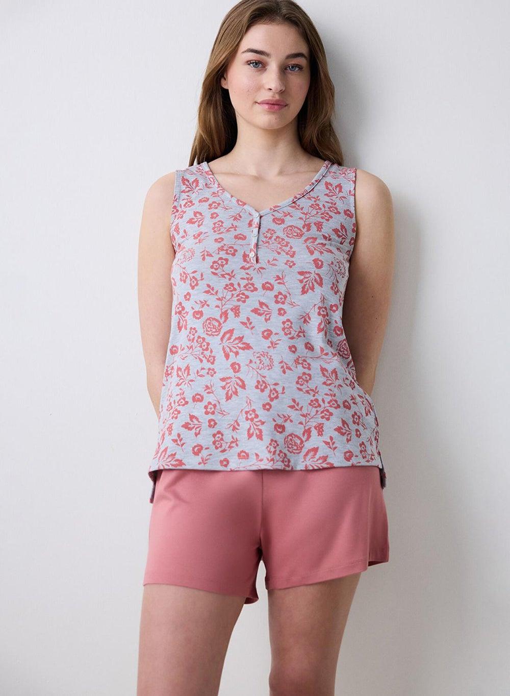 Penti Rose Mia Shorts Pyjama Set Pn940C5925Iy - Image 1