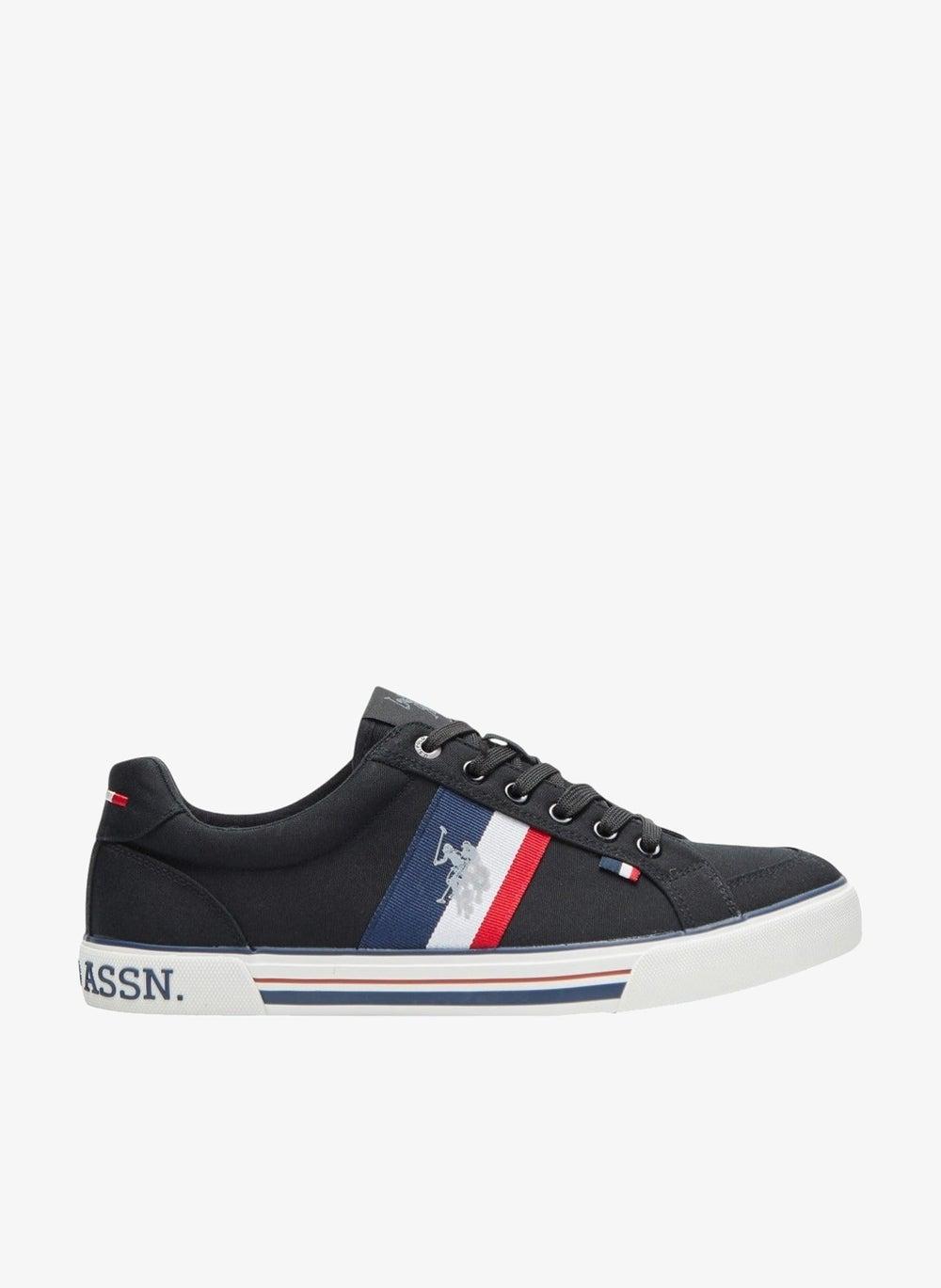 Men’s Black Lightweight Low-Top Sneakers Tetsy Glb 5Fx - Image 1