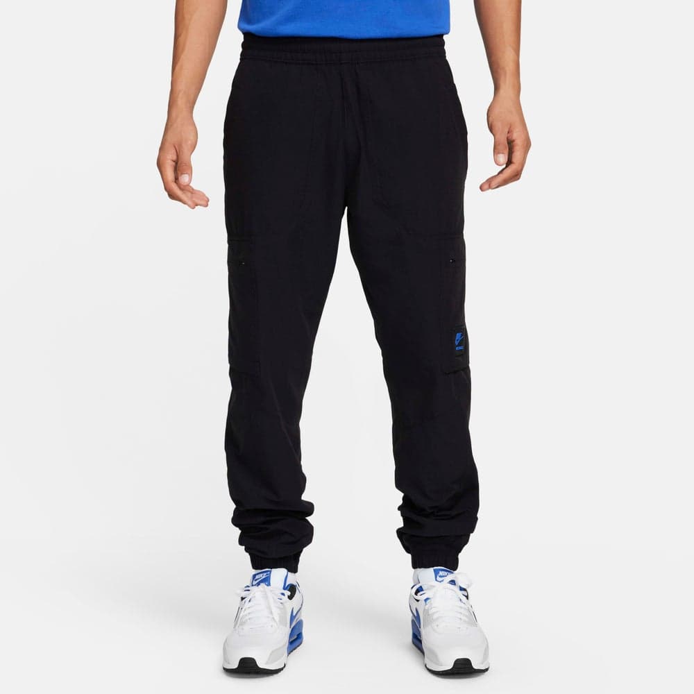 Air Max Men's Black Cargo Trousers - Image 1