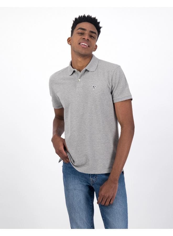 AE Grey Polo Shirt U 1165 Classic Fit - Image 1