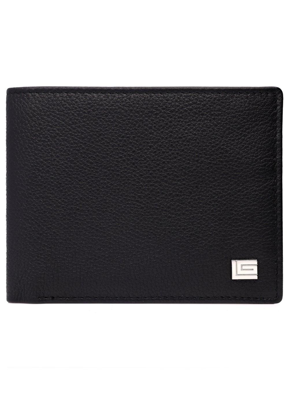 Thibault Black Premium Leather Wallet - Image 1