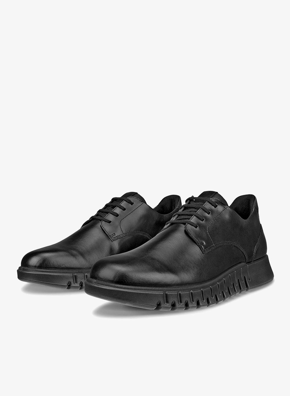 ECCO Gruuv Studio M Black Leather Lace-Up - Image 1