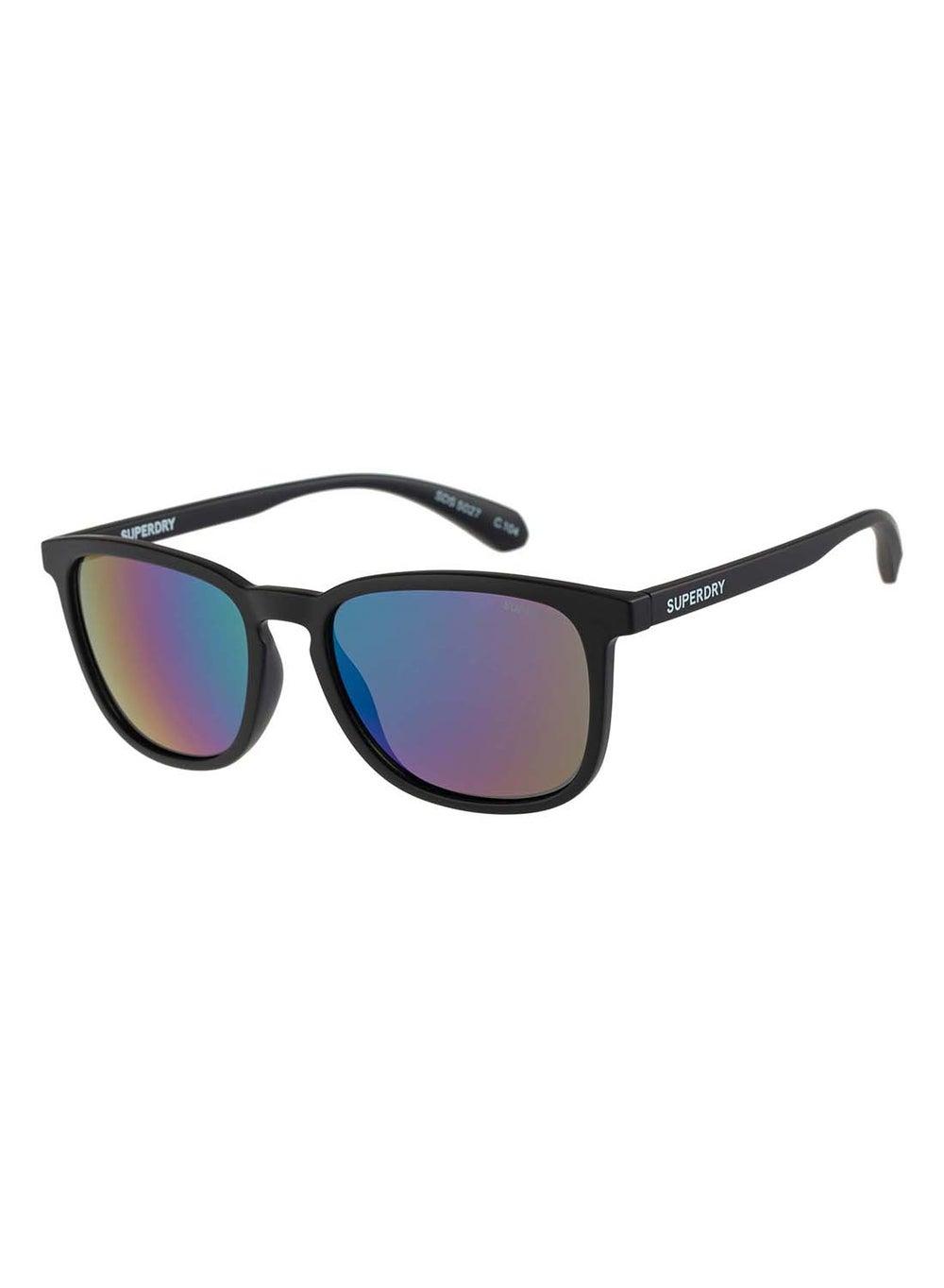 5027 Black Full-Rim Square UV Protection Sunglasses - Image 1