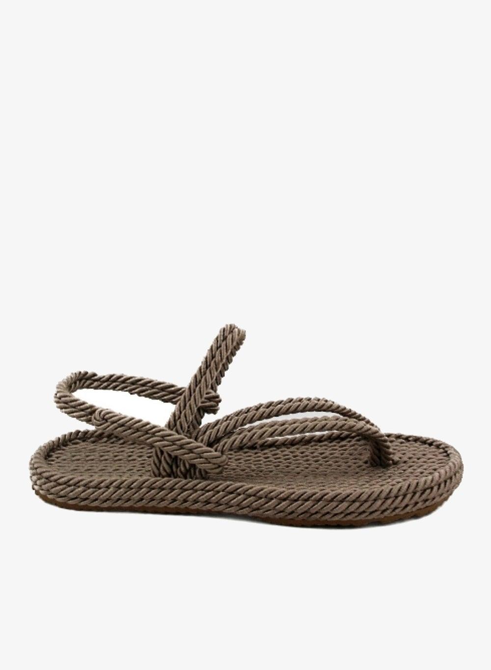 Crossed-Out Sand Rope Sandals - Image 1