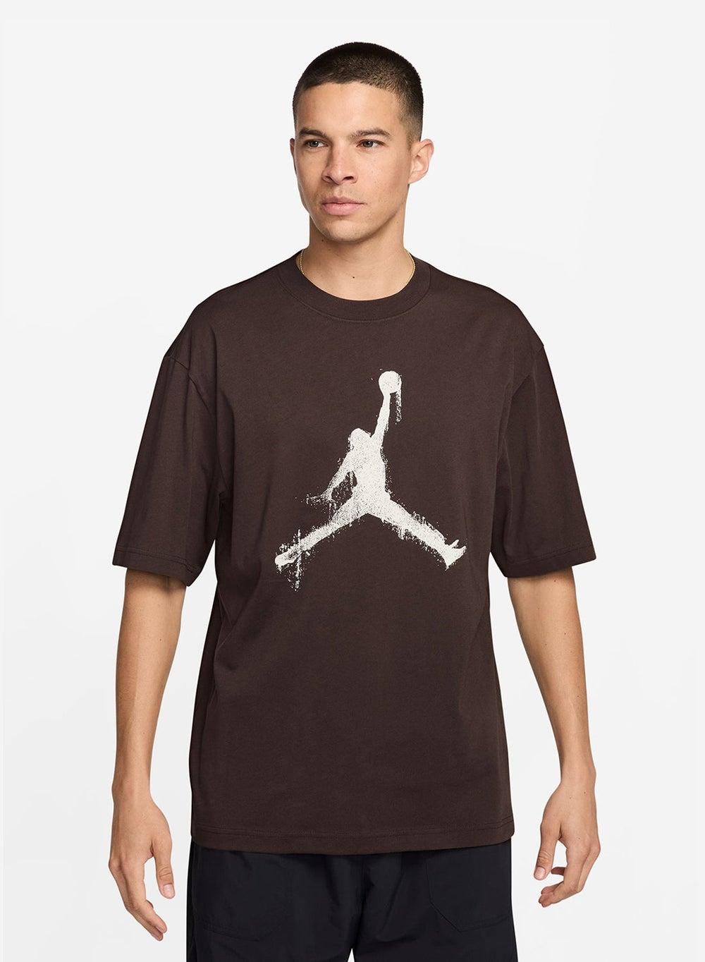 Jordan Brooklyn College Jumpman Cotton T-Shirt HQ8925 237 - Image 1