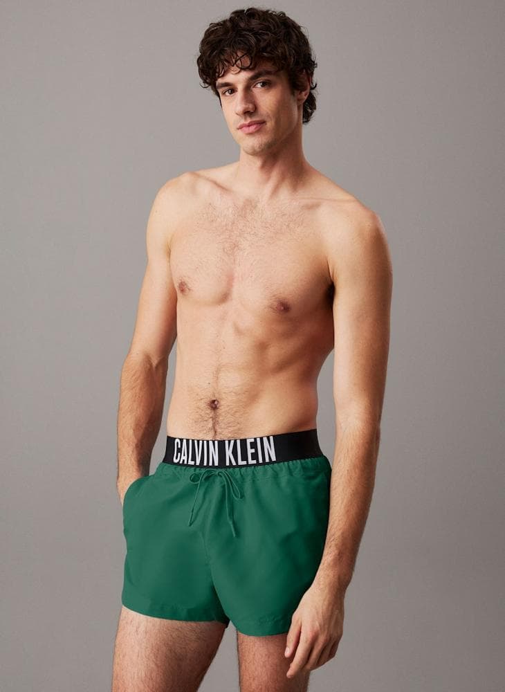 Calvin Klein Lv00N61094Vfl Green Swim Shorts - Image 1