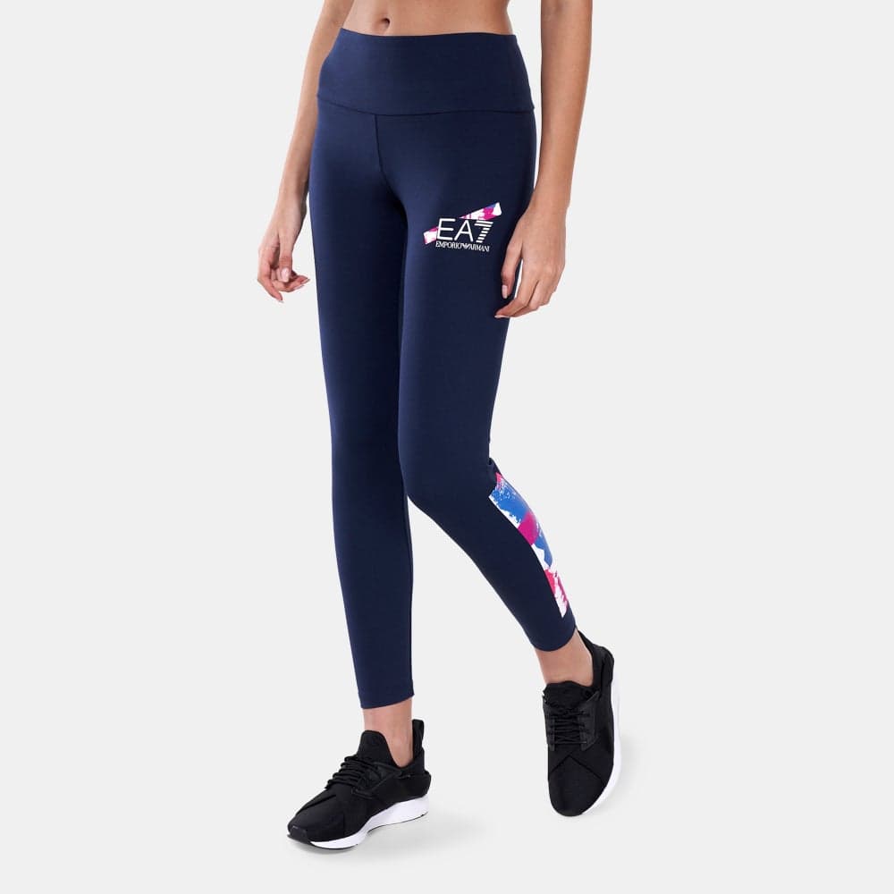 Women's Train Graphic Series High-Rise Leggings Navy - Image 1