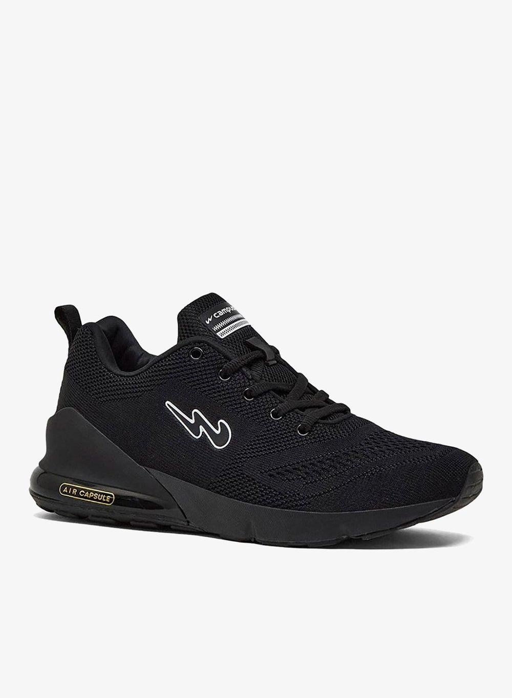 North Plusfull Blk Men’s Classic Mesh Sneakers - Image 1