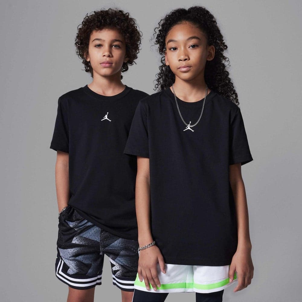 Jordan Kids Dri-FIT Core Tee Nk95D618 Black - Image 1